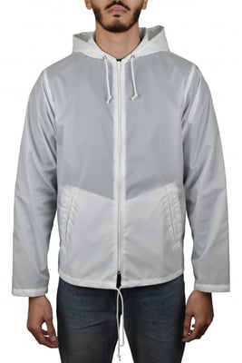 Comme des garçons Jacke Weiß