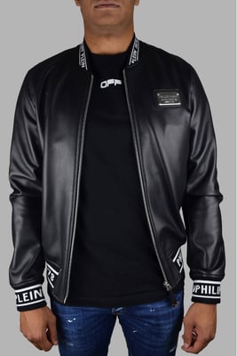 Philipp Plein Bomberjacke Schwarz
