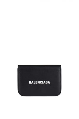 Balenciaga Mini Kartenetui Cash Schwarz