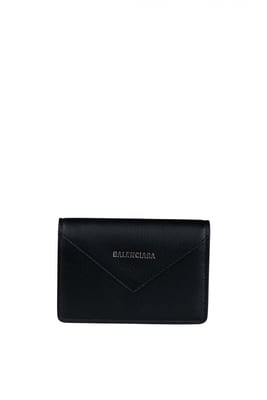 Balenciaga Geldbörse Paper Schwarz