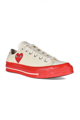 Comme des garçons Chuck Taylor Sneakers Beige