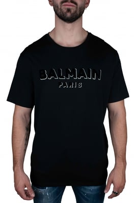 Balmain T-shirt Schwarz