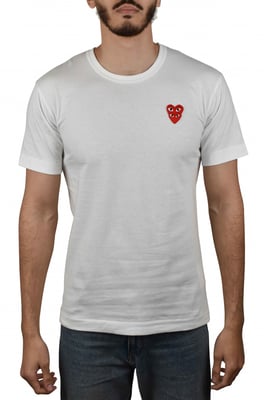 Comme des garçons T-Shirt Weiß
