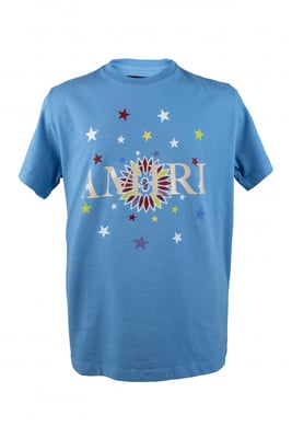 AMIRI T-Shirt Blau