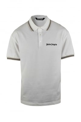 Palm Angels Poloshirt Weiß