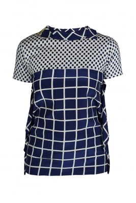 Prada Top Blau