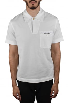 Palm Angels Poloshirt Weiß