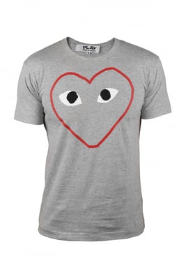 Comme des garçons T-Shirt Grau