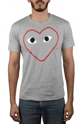 Comme des garçons T-Shirt Grau