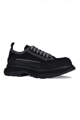 Alexander McQueen Sneakers Tread Slick Schwarz