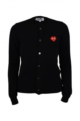 Comme des garçons Weste Schwarz