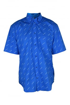 Balenciaga Hemd Blau