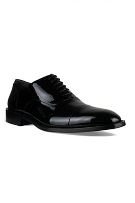 Balenciaga Derbys Schwarz