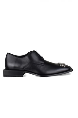 Balenciaga Derbys Schwarz