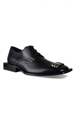 Balenciaga Derbys Schwarz