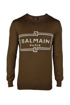 Balmain Pullover Kaki