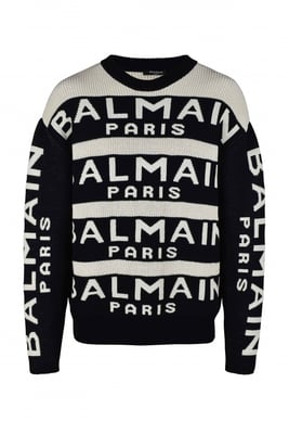 Balmain Pullover Schwarz