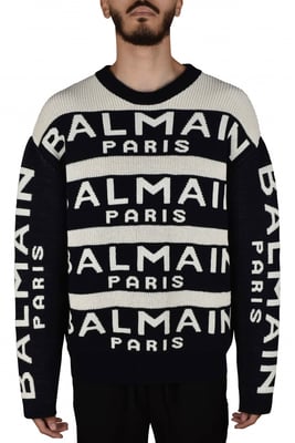 Balmain Pullover Schwarz