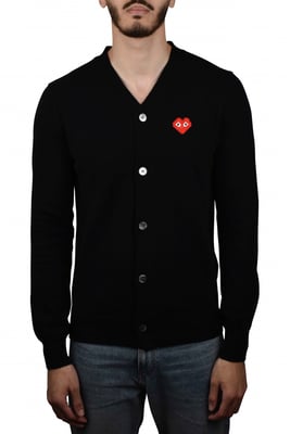 Comme des garçons Weste Schwarz