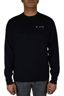Off-White Pullover Schwarz