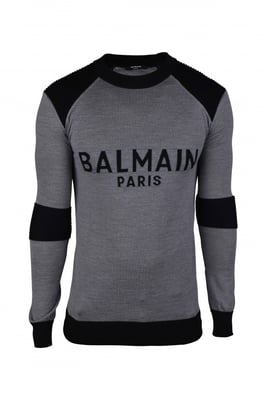 Balmain Pullover Grau