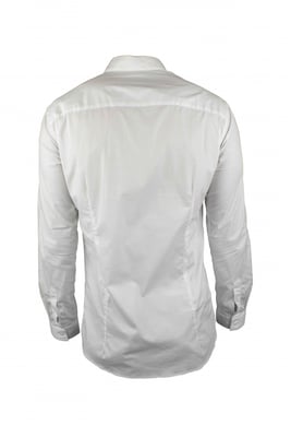 Philipp Plein Diamond Cut LS Iconic Hemd Weiß