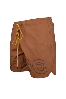 RHUDE Badeshorts Braun
