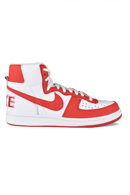 Comme des garçons Hohe Sneakers Terminator Weiß
