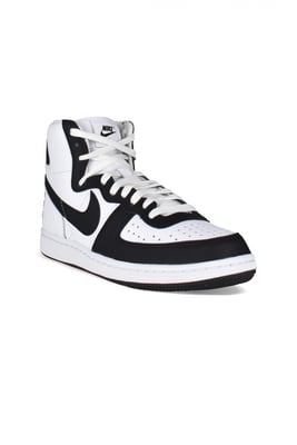 Comme des garçons Hohe Sneakers Terminator Weiß