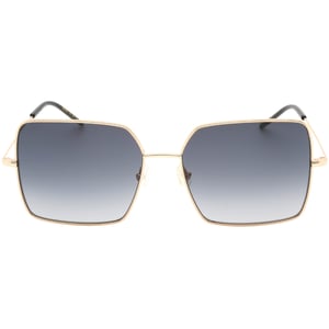 Hugo Boss Dunkelgraue SF-Linsen-Sonnenbrille in Roségold