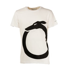 HERRN-T-SHIRT MIT KURZEN ÄRMELN UND EINFACHEM CREW-NECK MIT DRUCK