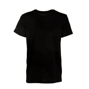 Herren T-Shirt mit kurzen Ärmeln und einfarbigem Rundhalsausschnitt mit Druck