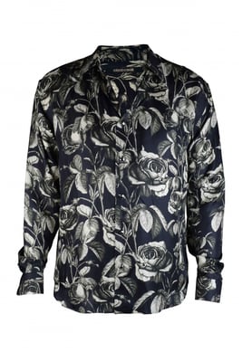 Roberto Cavalli Hemd Schwarz