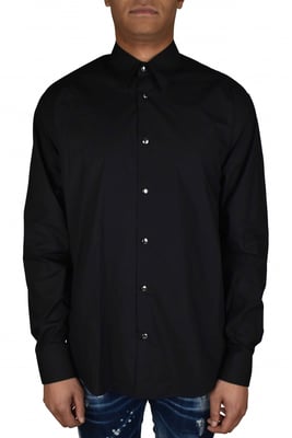 Roberto Cavalli Hemd Schwarz