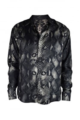 Roberto Cavalli Hemd Schwarz