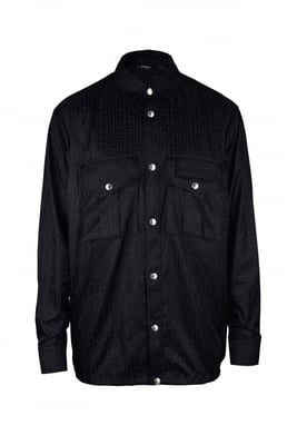 Balmain Hemd Schwarz