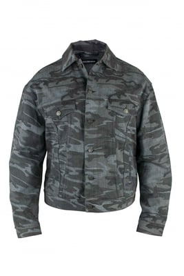 Balenciaga Jeansjacke Grau