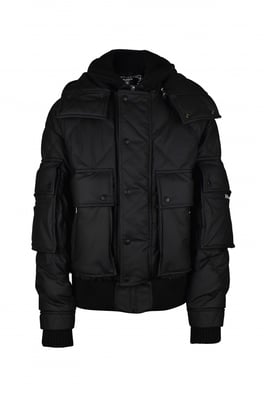 Balmain Daunenjacke Schwarz