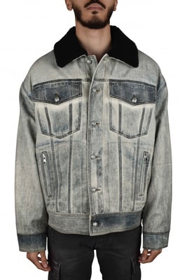 Balmain Jeansjacke Blau
