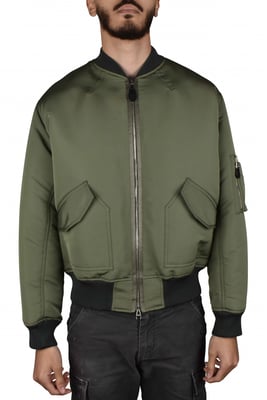 Alexander McQueen Bomberjacke Kaki