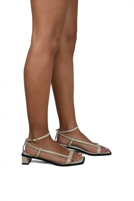 Anest Collective Linea Sandalen Weiß