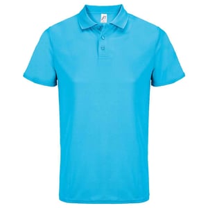SOLS - "Pitcher" Poloshirt für Herren/Damen Unisex (Aquablau)