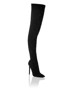 Overknee-Stiefel Monogram