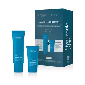 skinChemists Jugendserie Hyaluronsäuremaske + Hyaluronsäure-Gesichtsserum 80ml