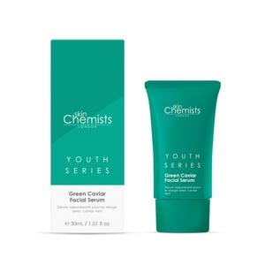 skinChemists Jugendserie Grünes Kaviar Gesichtsserum 30ml