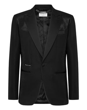 Einknopf-Blazer Slim Fit