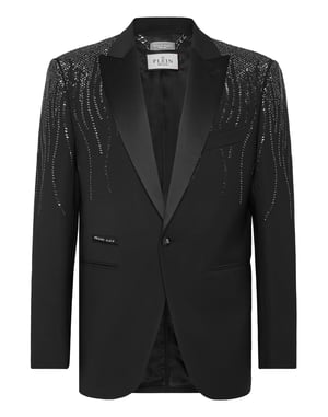 Einknopf-Blazer Slim Fit