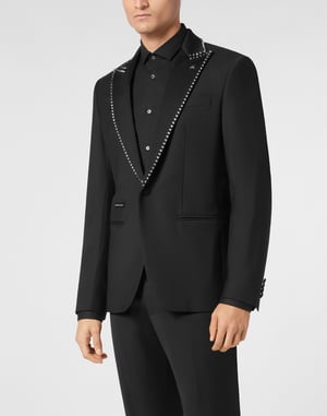 Einknopf-Blazer Slim Fit