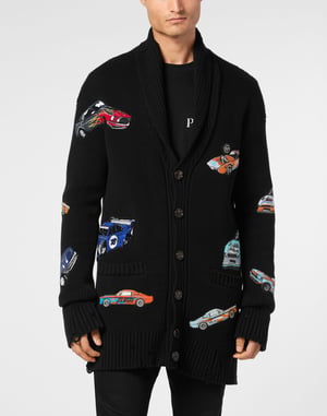 Strickjacke Racing
