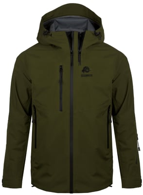 Herren Wanderjacke 3-Lagen Hardshell Olive